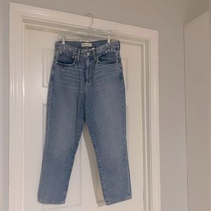 Madewell The Mom Jean NWT Size 28